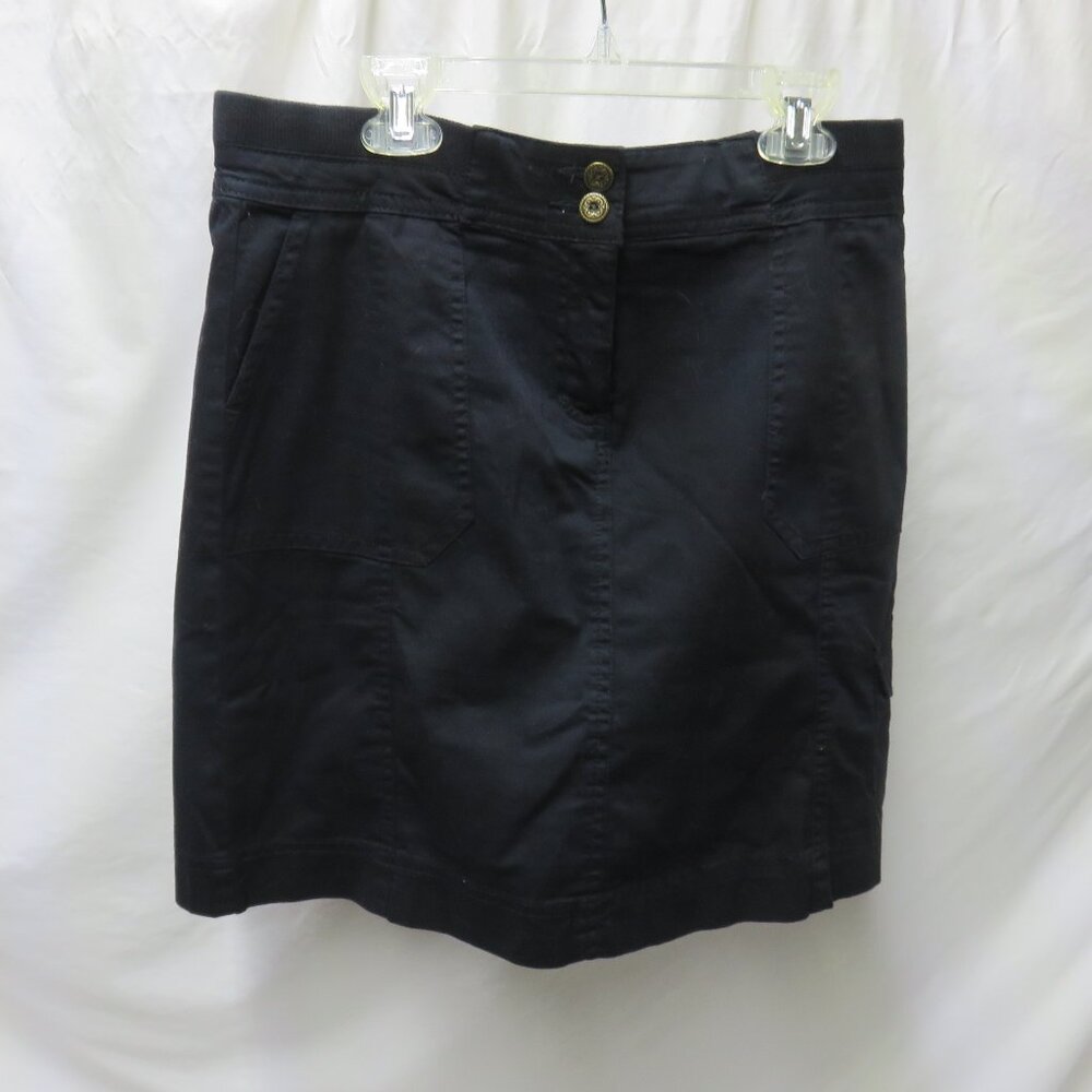 Women’s Karen Scott Petites Black Skort